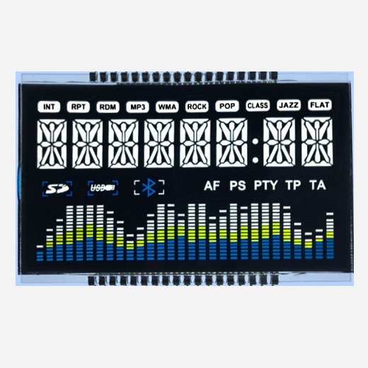 车载音响显示屏 LCD液晶屏 BTN显示屏 VA彩屏 显示屏厂家直销 可定制