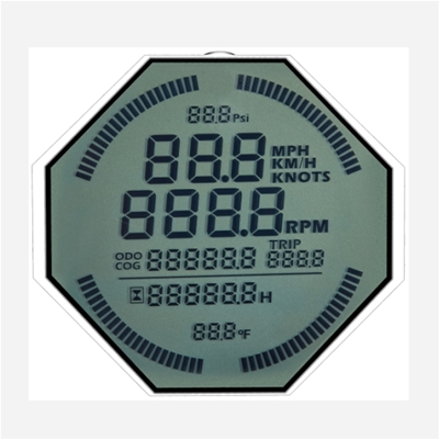 Yacht instrument LCD display