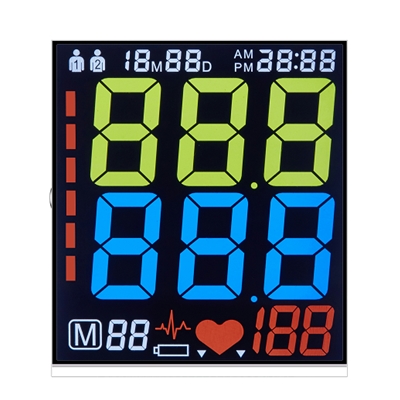 血压计显示屏 BTN液晶屏 LCD显示屏 VA彩屏 显示屏厂家直销 可定制