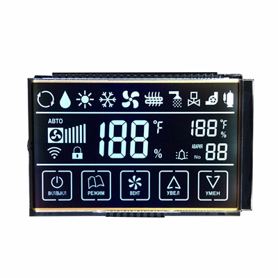 空调温控器示屏 DFSTN液晶屏 LCD显示屏 显示屏厂家直销 可定制各类液晶屏